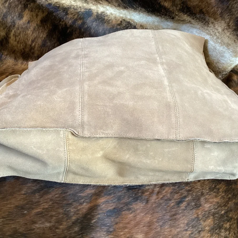 GAP Genuine Raw Leather Briefcase Crossbody Handbag